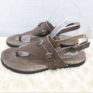 Muss & Cloud women’s leather sandal Size 7